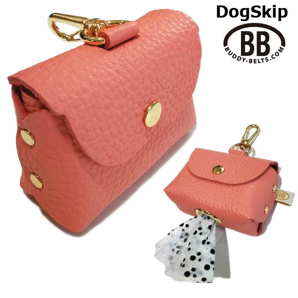 画像1: バディーベルトうんち袋ケース プーパース コーラルドリーム・CoralDream (1)