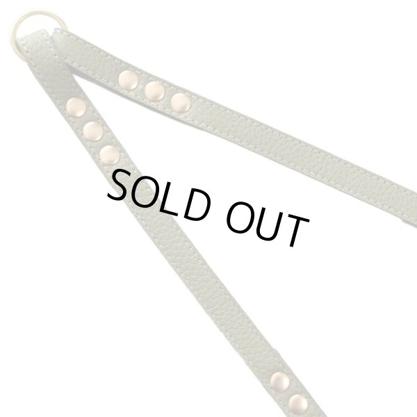 画像2: BB2頭引きオールレザーカプラーSサイズ セージ(Sage) (2)