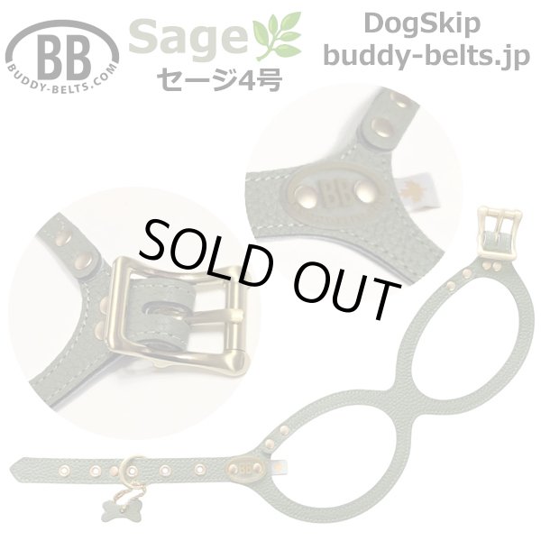 画像1: バディーベルトハーネス 4号 セージ・Sage (1)