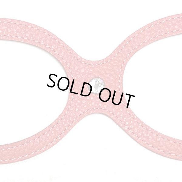 画像4: バディーベルトハーネス 4号 コーラルドリーム・CoralDream・スワロフスキークリスタル付 (4)