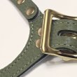 画像3: バディーベルトハーネス 5号 セージ・Sage・スワロフスキークリスタル付 (3)