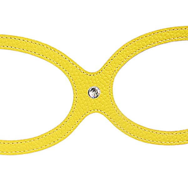 画像3: バディーベルト ハーネス 5号 カナリア スワロフスキークリスタル付 Dungaree buddy-belts buddybelts (3)