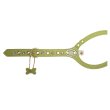 画像6: バディーベルトハーネス 2号 ピスタチオ・Pistachio スワロフスキークリスタル付 (6)