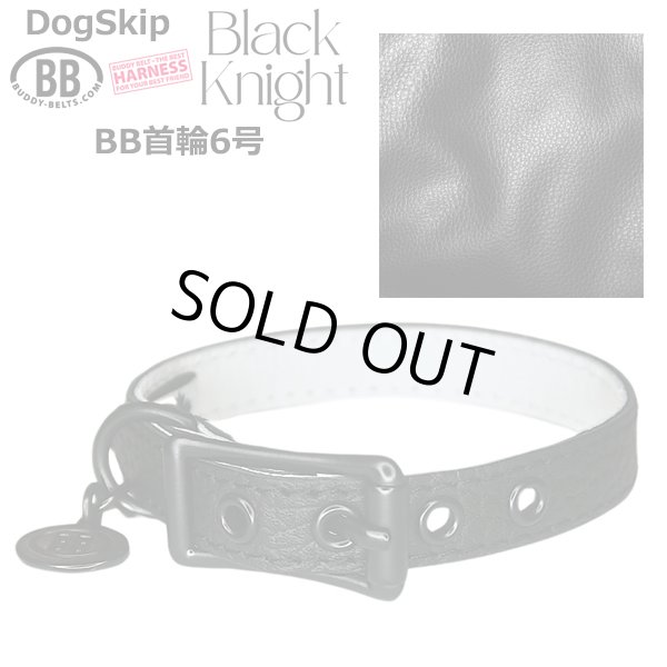 画像1: BB 首輪 ブラックナイト 6号 Black Knight ID カラー バディーベルト buddybelt バディベルト (1)