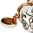 画像3: BB 首輪 ブラン 4号 スワロフスキークリスタル付 Blanc ID カラー バディーベルト buddybelt バディベルト (3)