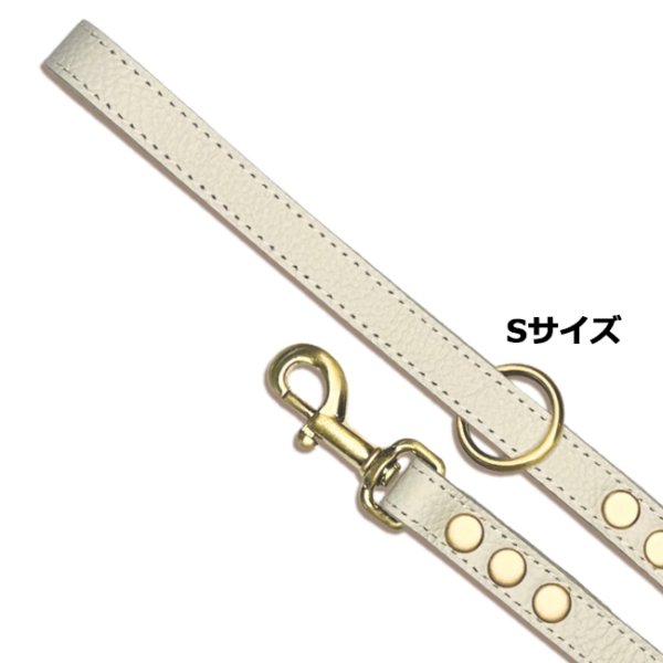 画像3: BBオールレザーリードSサイズ ミルクティー・MilkTea (3)